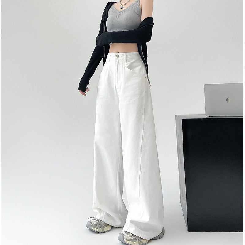 Retro high waist jeans color options