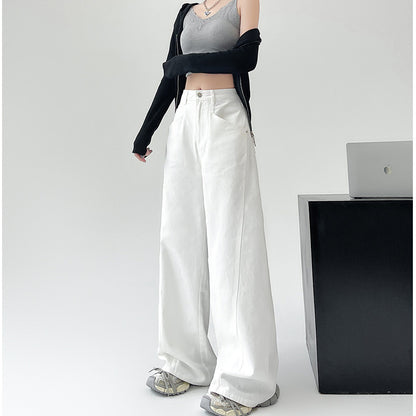 Retro high waist jeans color options