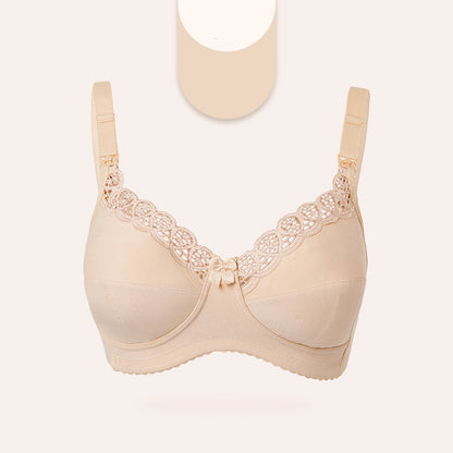 Plus size nursing bra lifestyle