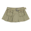 Women's retro workwear denim skirt casual fashion