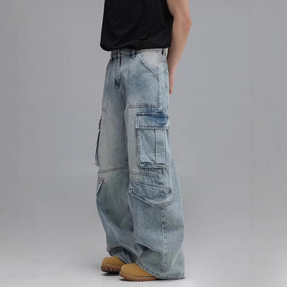Washed Workwear Jeans