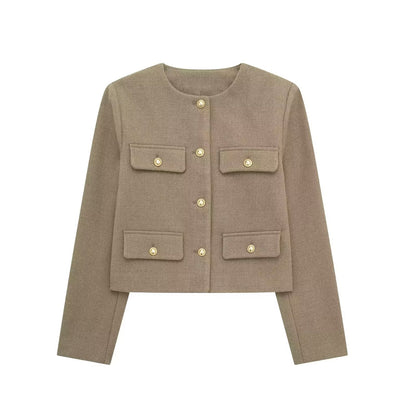 Women's Savile crop blazer color options