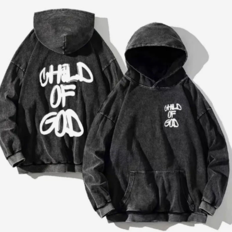 Distressed Heavy Hoodie