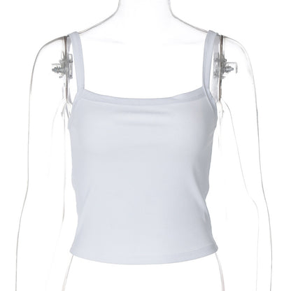 Backless slim camisole full length