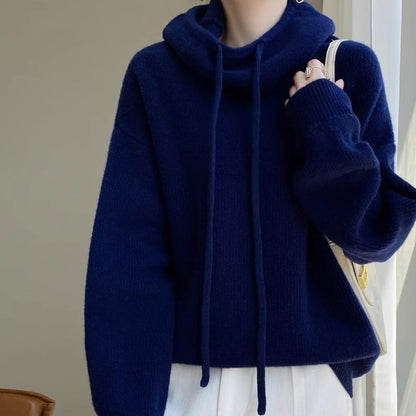 Lazy style warm sweater styled