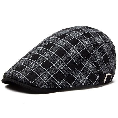 Summer Plaid Beret