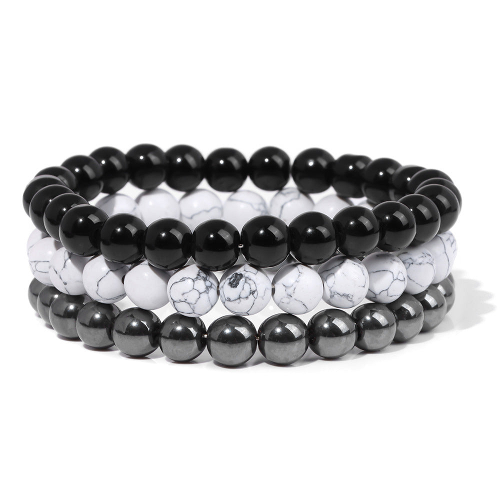 Natural Stone Bead Bracelet