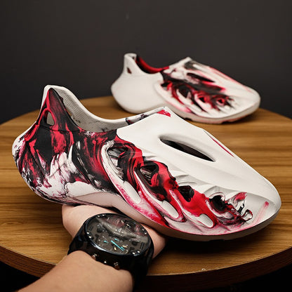 Camo coconut shoes side view