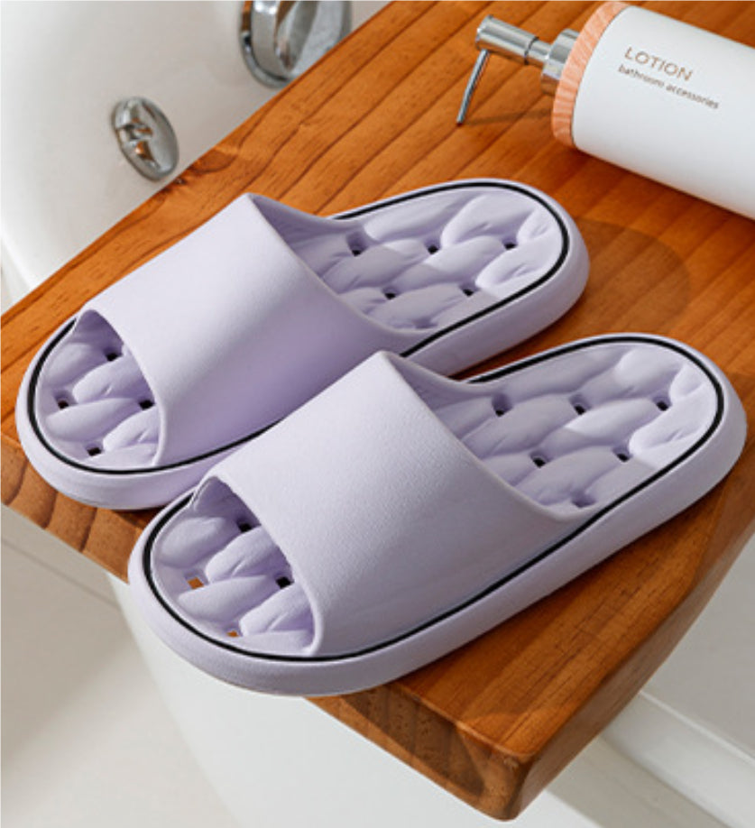 Thick sole home slippers styled
