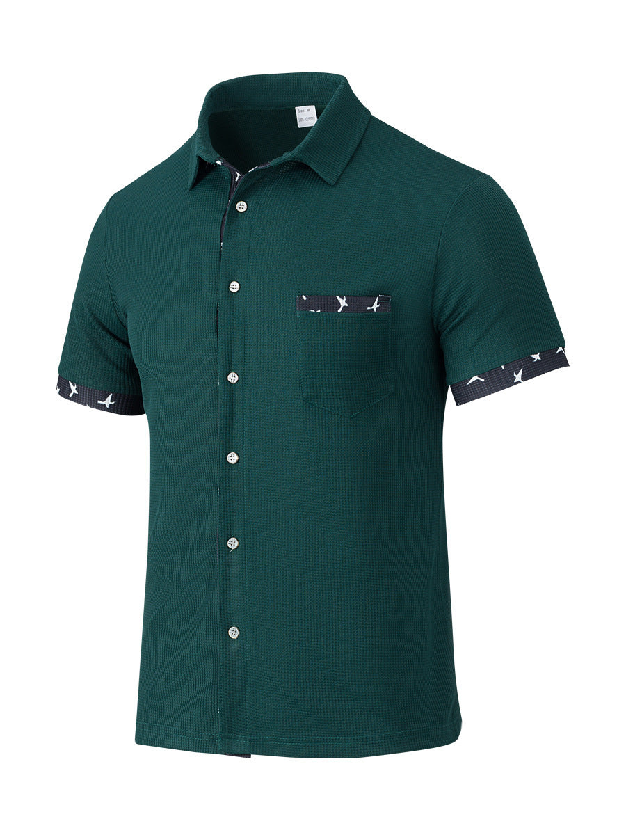 Men's loose casual tee color options
