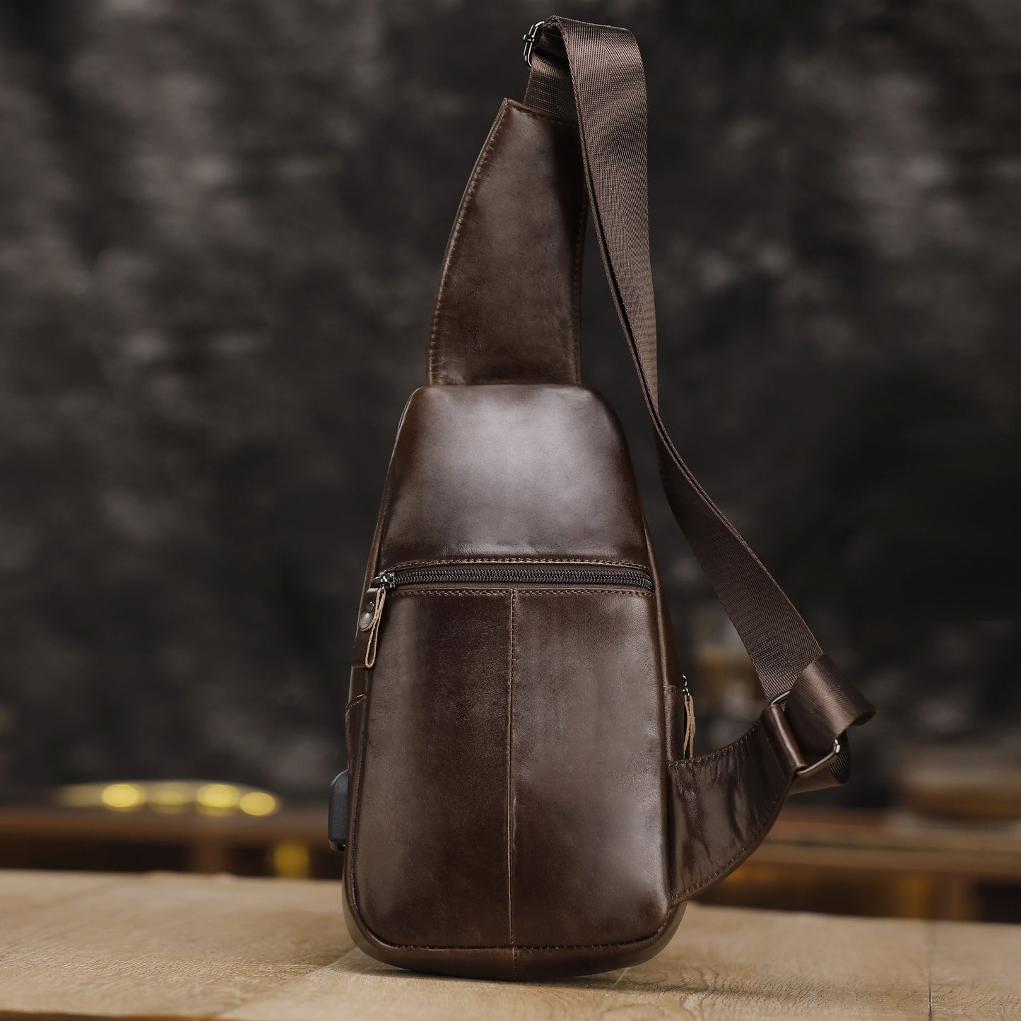 Genuine leather vintage crossbody color options