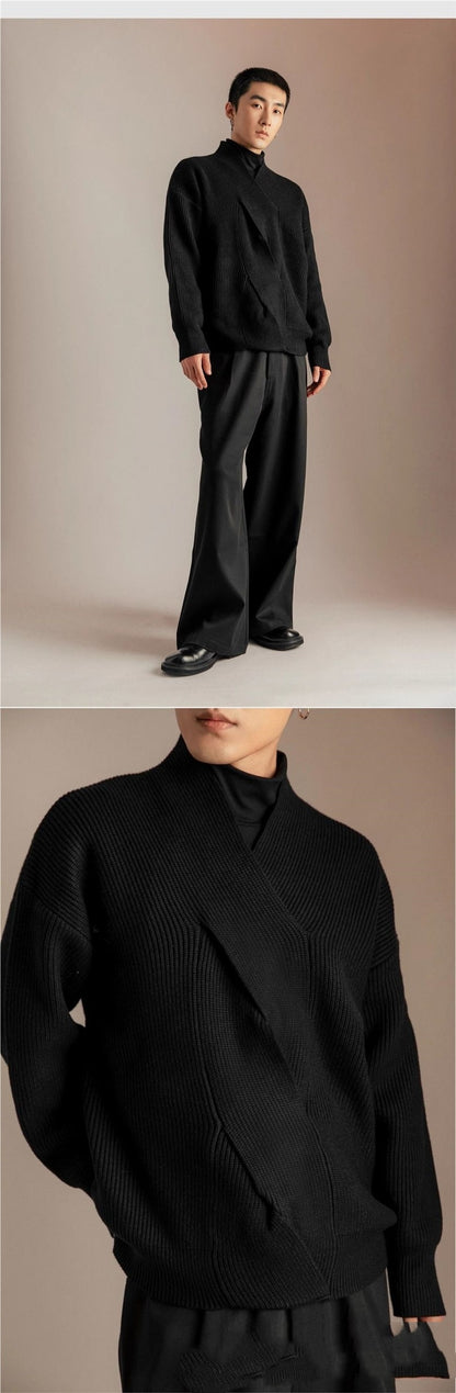 Japanese V-Neck Sweater