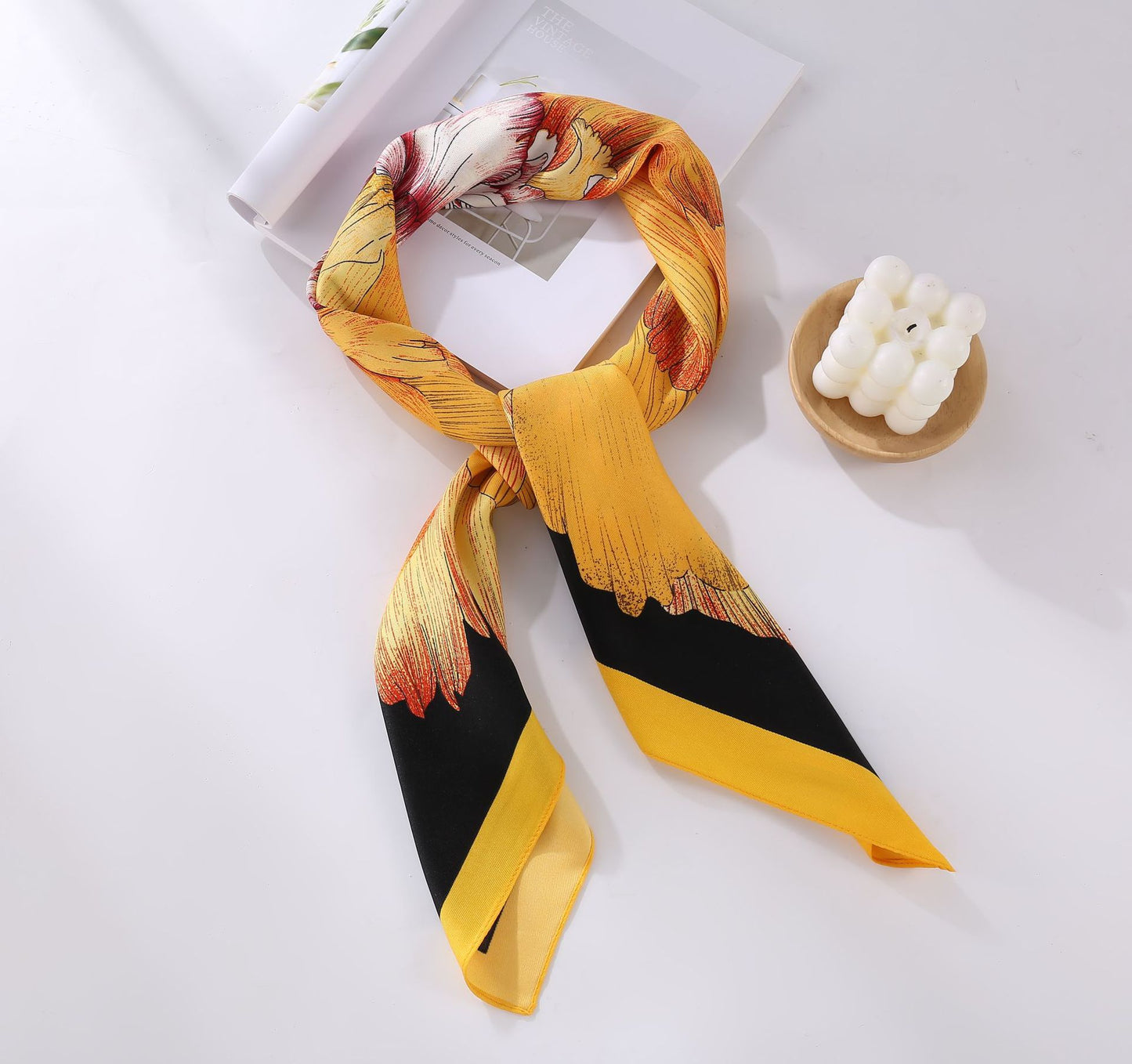 Premium Variety Impressionist Garden Scarf
