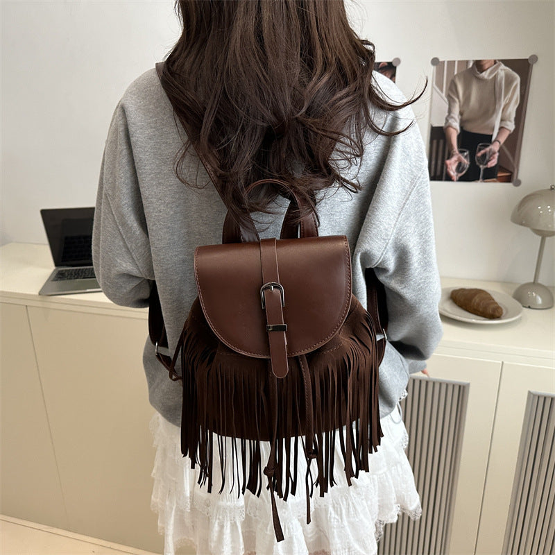 Retro bohemian style bag color options