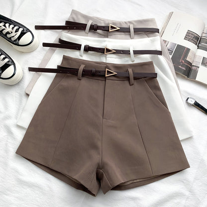 Women's vintage luxe shorts side view