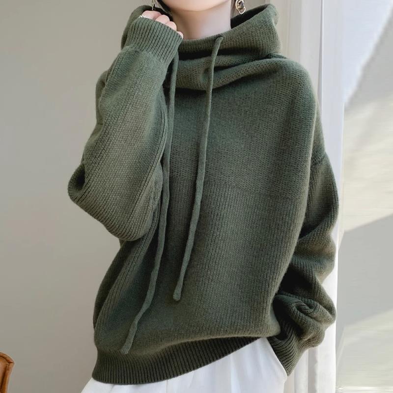 Lazy style warm sweater lifestyle