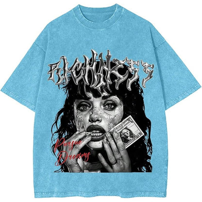 Figure Letter Tee