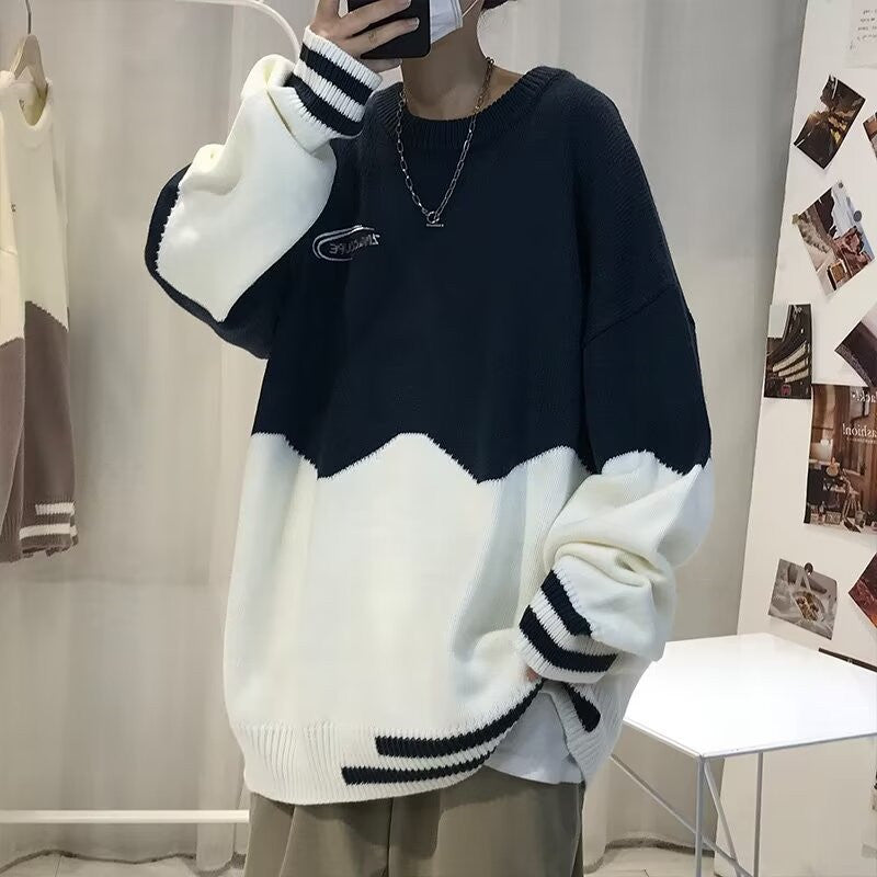 Blocked Autumn Sweater