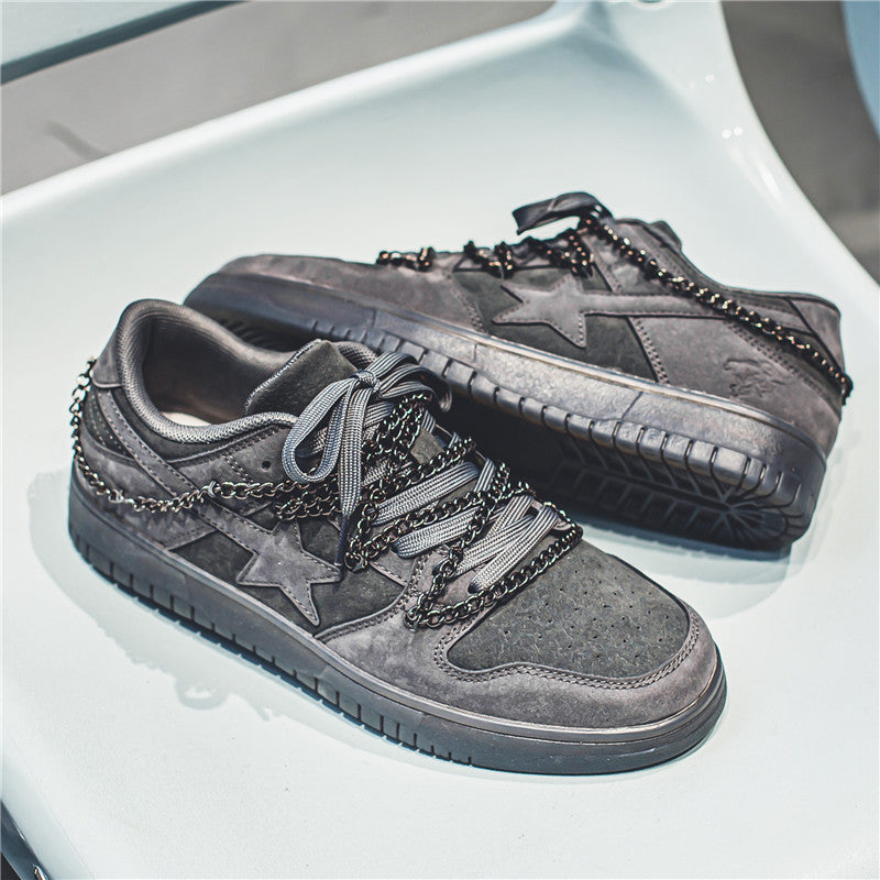 Men's luxury Uroa shoes back view