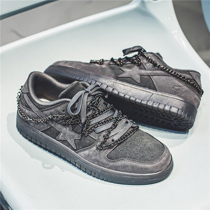 Men's luxury Uroa shoes back view