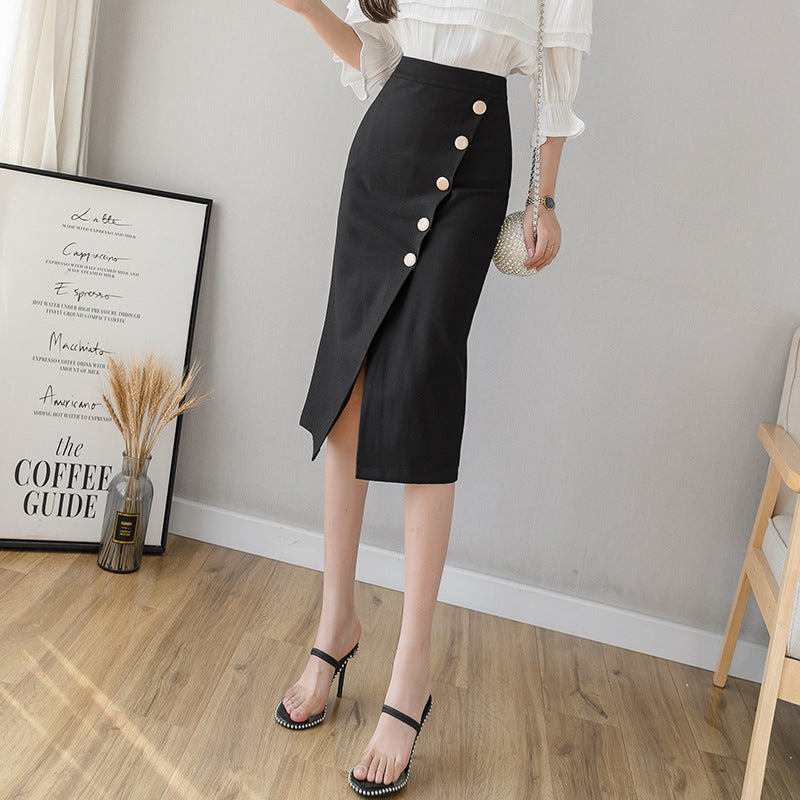 Korean office skirt color options