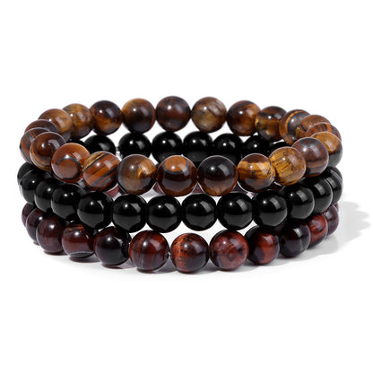 Natural Stone Bead Bracelet