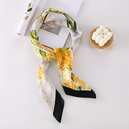 Premium Variety Impressionist Garden Scarf