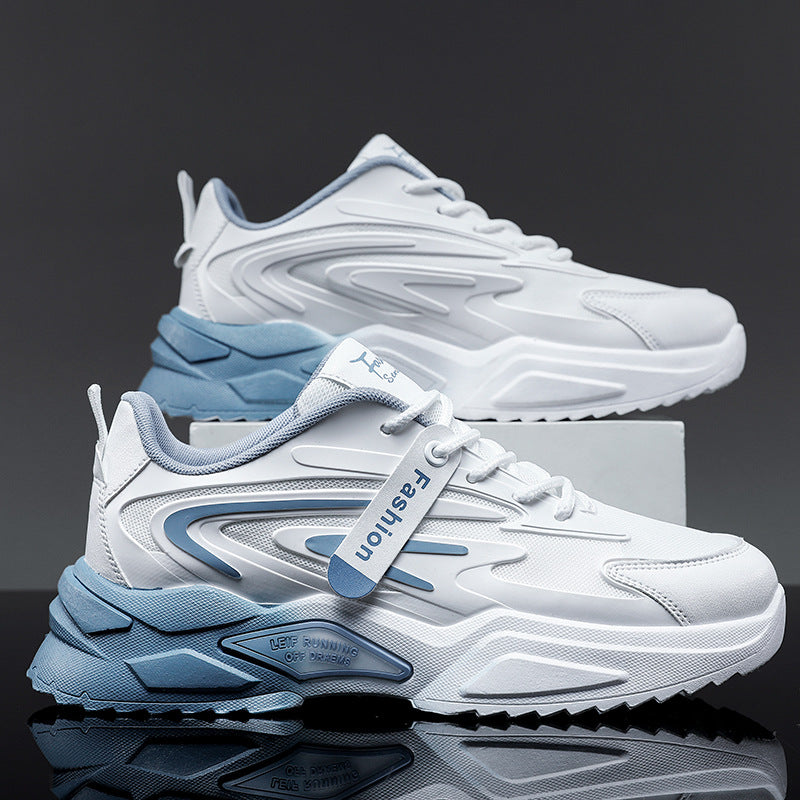Breathable running shoes color options