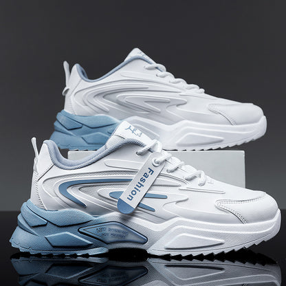Breathable running shoes color options