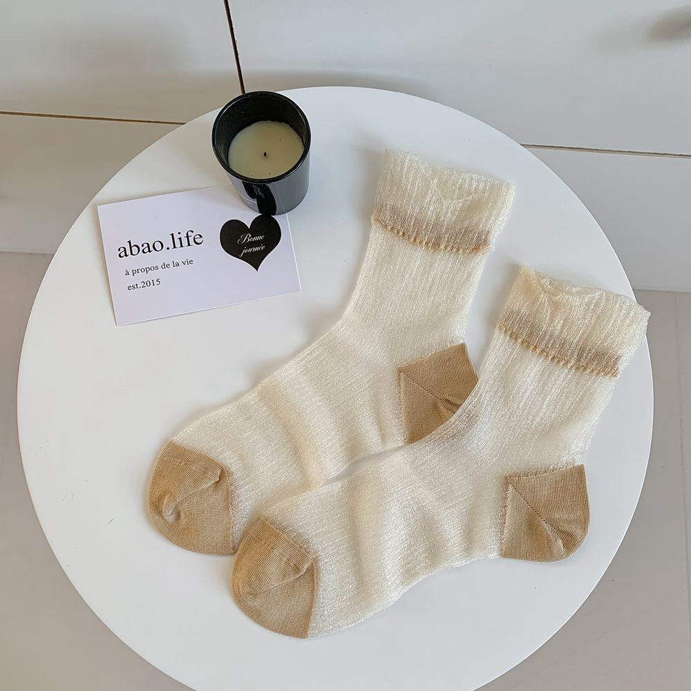 Glass Fiber Thin Socks