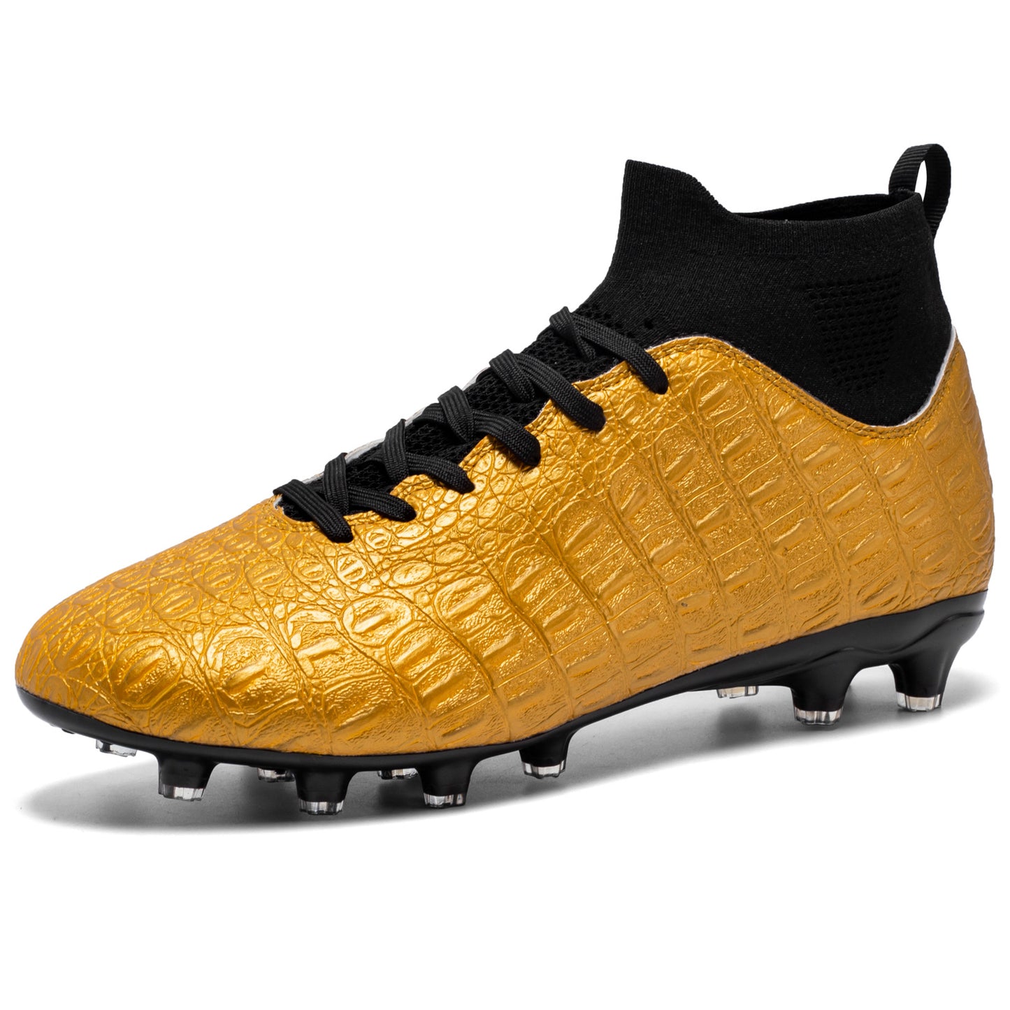 High top sock football shoes side view