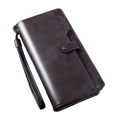 Men's clutch wallet color options