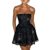 Lace bow tube dress main view