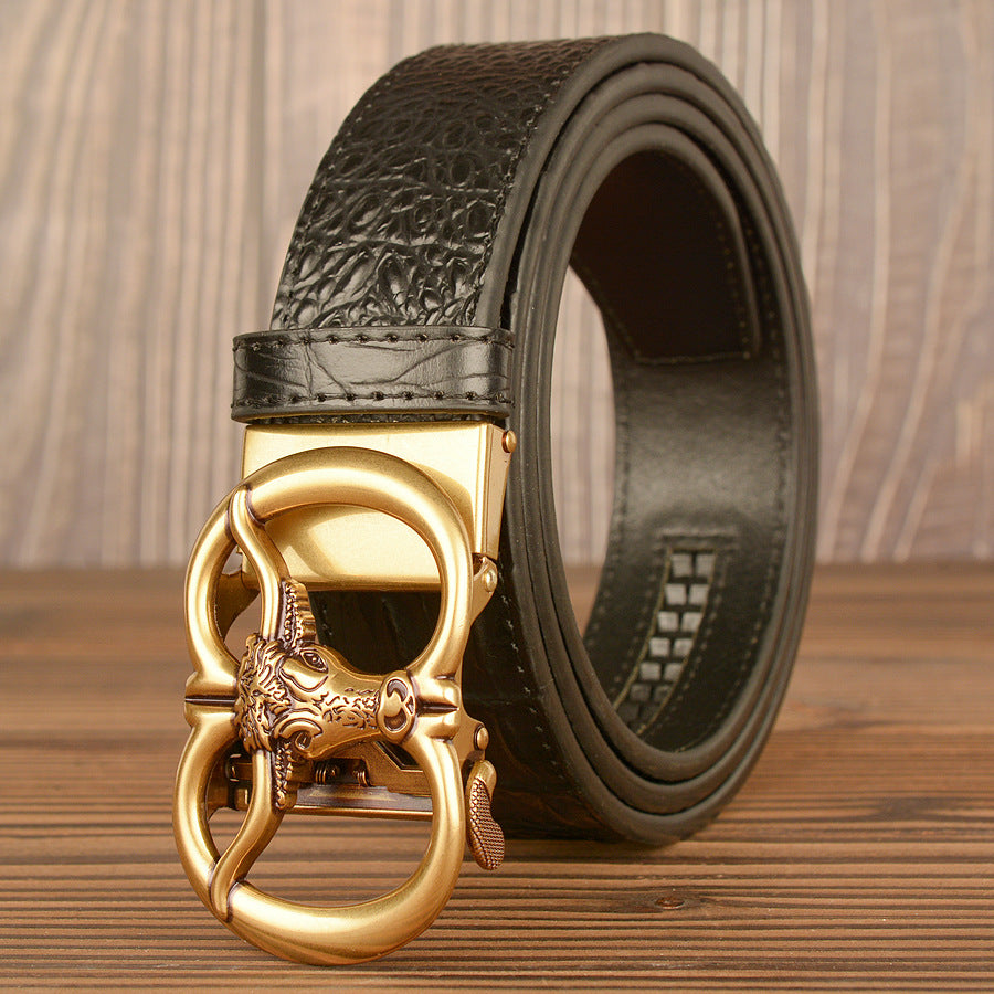 Oxhead retro belt on model