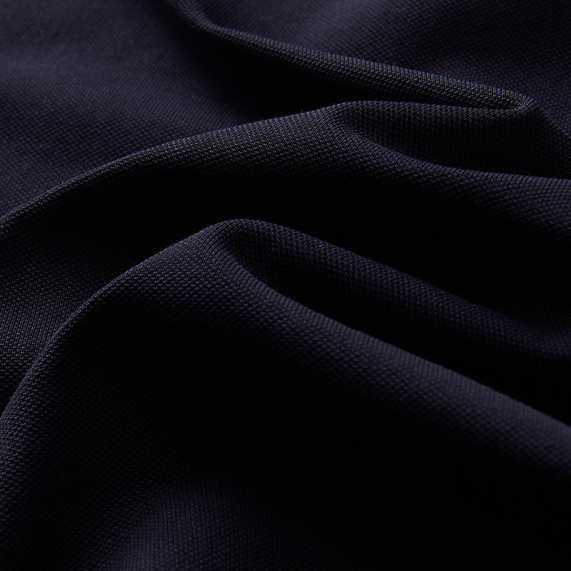 Ridgeway zip polo back view