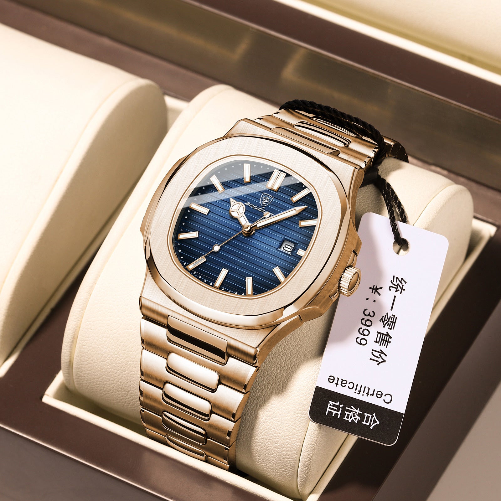 Geneva classic watch pair view