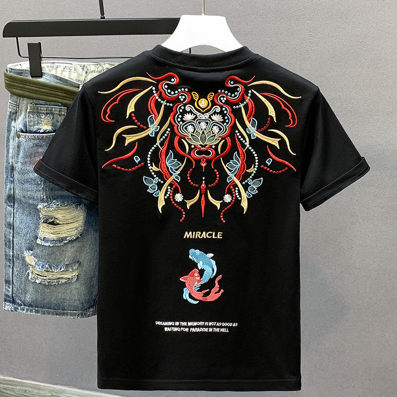 Ethnic Embroidered Tee