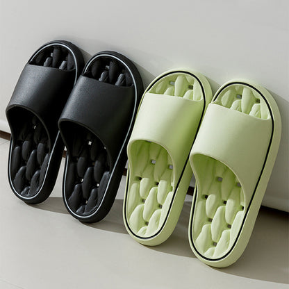 Thick sole home slippers side view