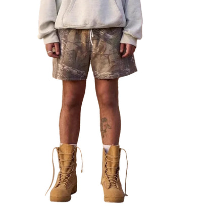 Harajuku camo shorts main view