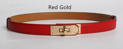 Women's vintage slim belt alternate color