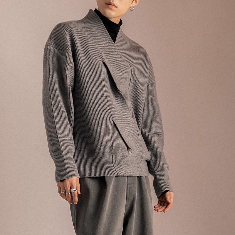 Japanese V-Neck Sweater