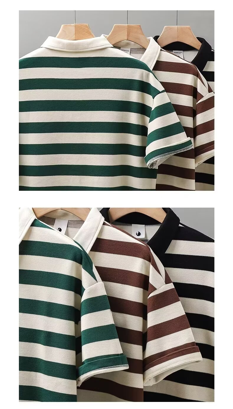 Shoreline polo collar detail