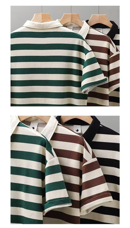 Shoreline polo collar detail