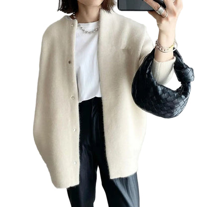 Single breasted knit cardigan main view