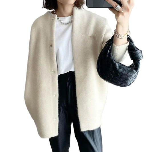 Single breasted knit cardigan main view