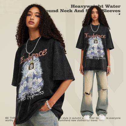Unisex Retro Loose Tee