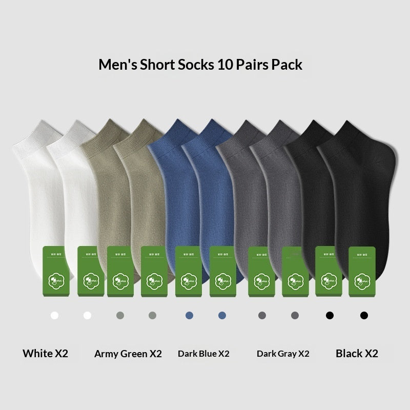 Odor-Absorbent Mid Socks