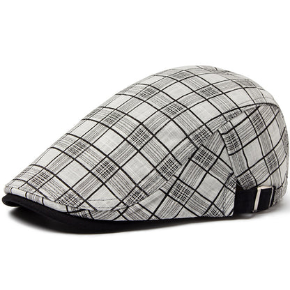 Summer Plaid Beret