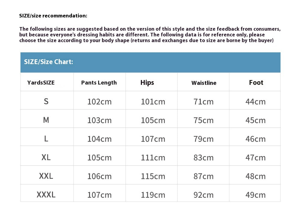 Men's personality straight jeans full length model