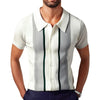 Bradford polo knit main view on model